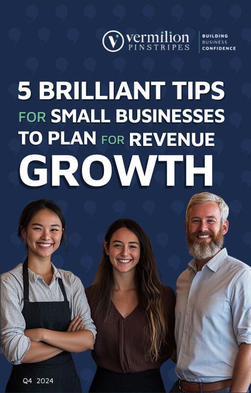 5 tips for businesses to plan for revenue growth | Vermilion Pinstripes